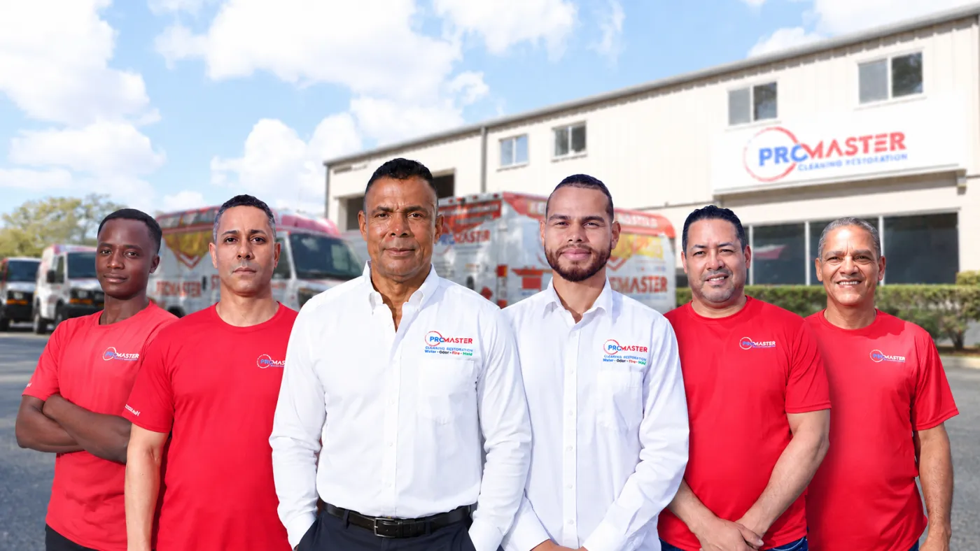 Pro Master crew for carpet, tile and duct cleaning